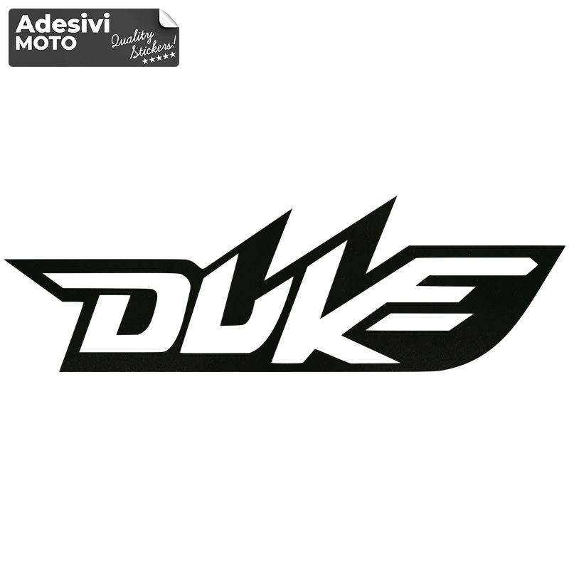 Ktm "Duke" Type 3 Sticker Helmet-Sides-Fuel Tank-Tail-Fender