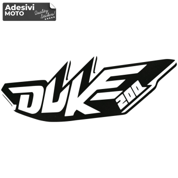 Ktm Duke 200 Type 2 Sticker Helmet-Sides-Fuel Tank-Tail-Fender
