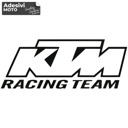 "KTM Racing Team" Type 2 Sticker Helmet-Sides-Fuel Tank-Tail-Fender