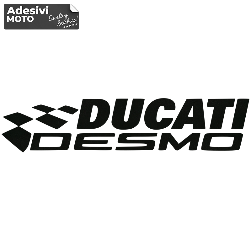 "Ducati Desmo" + Chess Sticker Fuel Tank-Sides-Tip-Tail-Helmet