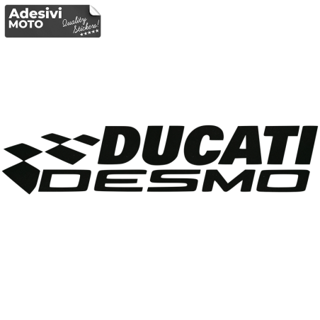 Adesivo "Ducati Desmo" + Scacchi Serbatoio-Fiancate-Vasca-Codone-Casco