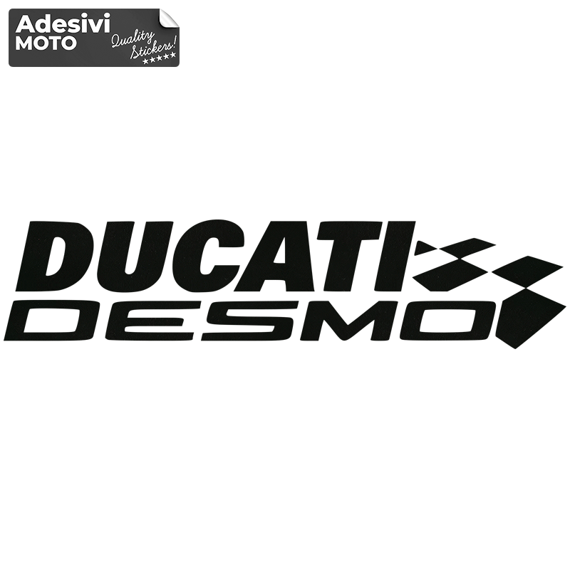 "Ducati Desmo" + Chess Type 2 Sticker Fuel Tank-Sides-Tip-Tail-Helmet