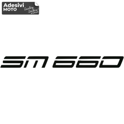 Autocollant KTM "SM 660" Type 2 Casque-Côtés-Réservoir-Queue-Aile