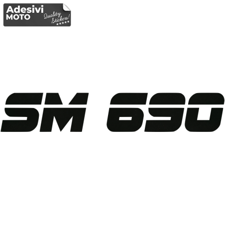 Adesivo KTM "SM 690" Casco-Fiancate-Serbatoio-Codone-Parafango