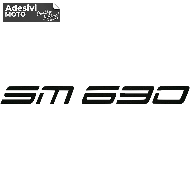 Adesivo KTM "SM 690" Tipo 2 Casco-Fiancate-Serbatoio-Codone-Parafango