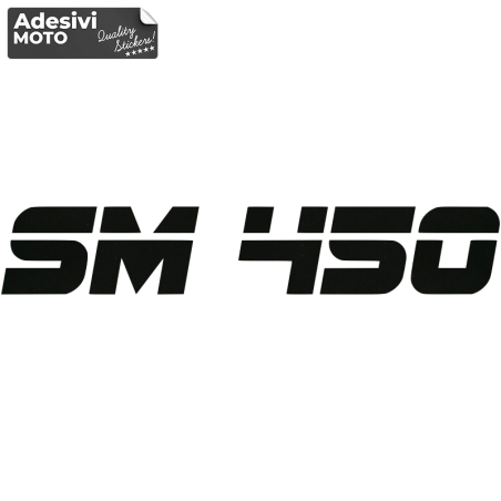 KTM "SM 450" Sticker Helmet-Sides-Fuel Tank-Tail-Fender