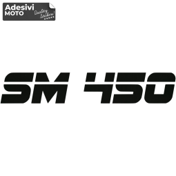 Adesivo KTM "SM 450" Casco-Fiancate-Serbatoio-Codone-Parafango