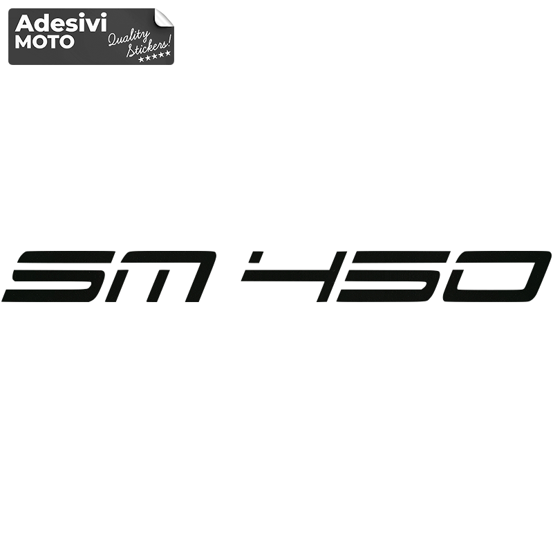 KTM "SM 450" Type 2 Sticker Helmet-Sides-Fuel Tank-Tail-Fender