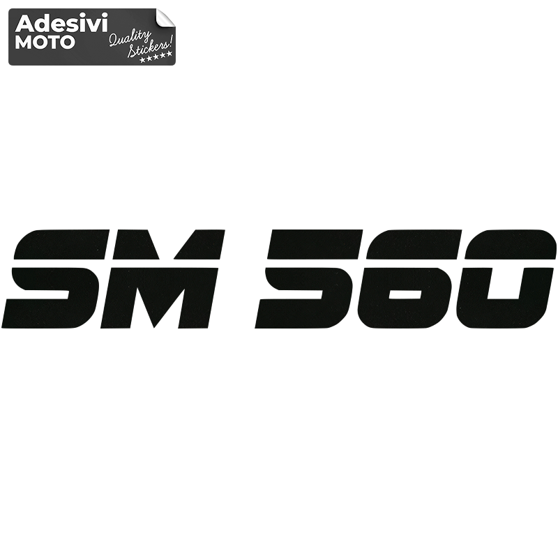 Adesivo KTM "SM 560" Casco-Fiancate-Serbatoio-Codone-Parafango