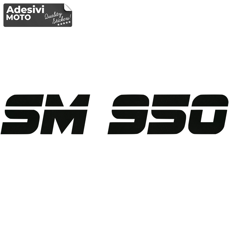 Adesivo KTM "SM 950" Casco-Fiancate-Serbatoio-Codone-Parafango