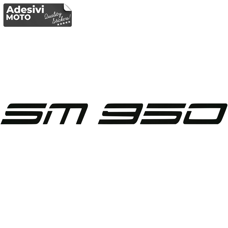 Adesivo KTM "SM 950" Tipo 2 Casco-Fiancate-Serbatoio-Codone-Parafango