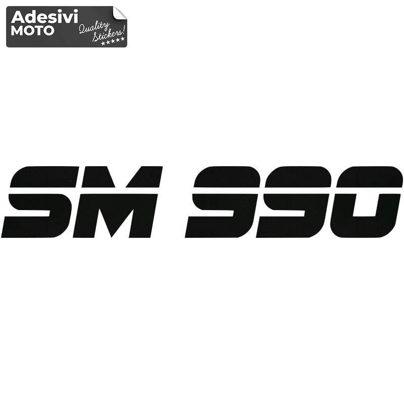 KTM "SM 990" Sticker Helmet-Sides-Fuel Tank-Tail-Fender