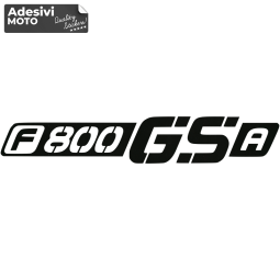 Autocollant Bmw "F 800 GSA" Réservoir-Queue-Casque-Pare-brise