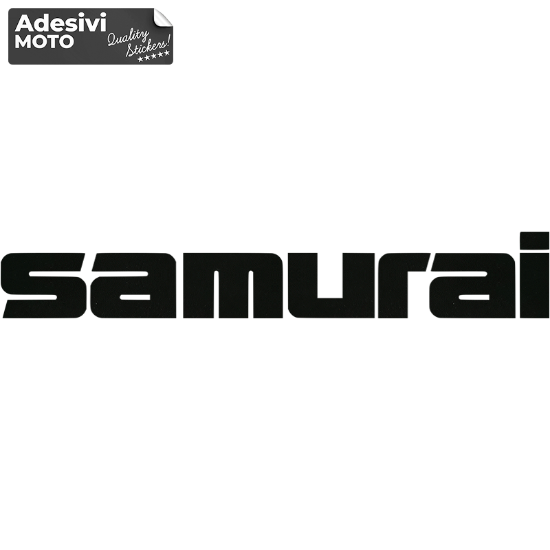 Suzuki "Samurai" Sticker Bonnet-Doors-Sides