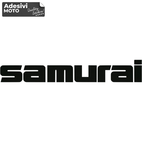 Adesivo Suzuki "Samurai" Cofano-Sportelli-Fiancate