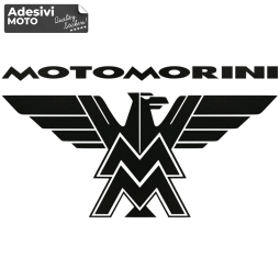 Autocollant "Moto Morini" + Logo Casque-Côtés-Réservoir-Queue-Aile