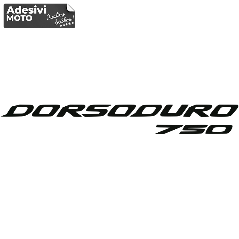 "Dorsoduro 750" Sticker Fuel Tank-Sides-Tip-Tail-Helmet