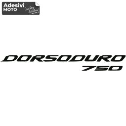Autocollant "Dorsoduro 750" Réservoir-Côtés-Carénage Inférieur-Queue-Casque