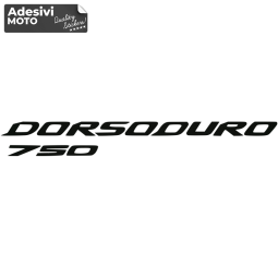 Autocollant "Dorsoduro 750" Type 2 Réservoir-Côtés-Carénage Inférieur-Queue-Casque