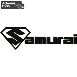Autocollant Superman "Samurai" Capot-Compteurs-Côtés