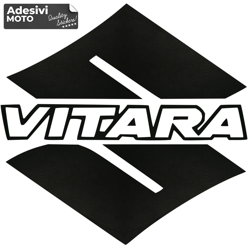 Adesivo Logo Suzuki + "Vitara" Cofano-Sportelli-Fiancate