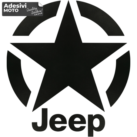 Adesivo Stella "Jeep" Cofano-Sportelli-Fiancate