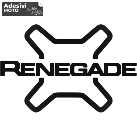 "Renegade" Logo Sticker Bonnet-Doors-Sides
