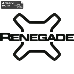 Autocollant Logo "Renegade" Capot-Compteurs-Côtés