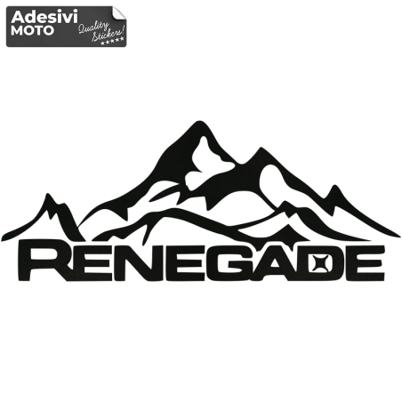 "Renegade" + Mountains Type 2 Sticker Bonnet-Doors-Sides