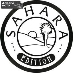 Autocollant Sahara Edition Réservoir-Valises-Queue-Casque