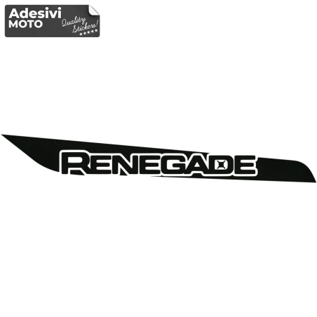 "Renegade" Strip Type 2 Sticker Bonnet-Doors-Sides