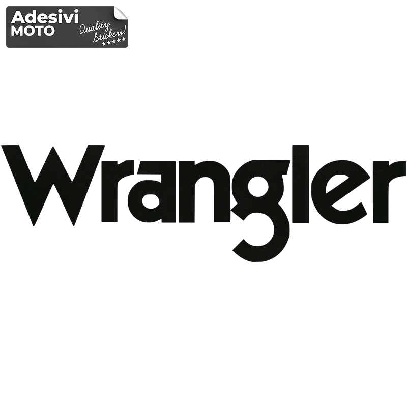 Kit 4 Adesivi JEEP Per Maniglie Tergicristallo – Stickers Vinile 5cm, Neri, Nuovi