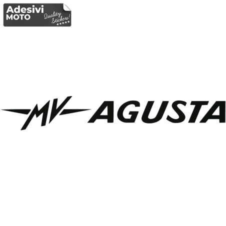 "MV Agusta" Logo Type 6 Sticker Fuel Tank-Sides-Fairing-Tail-Helmet