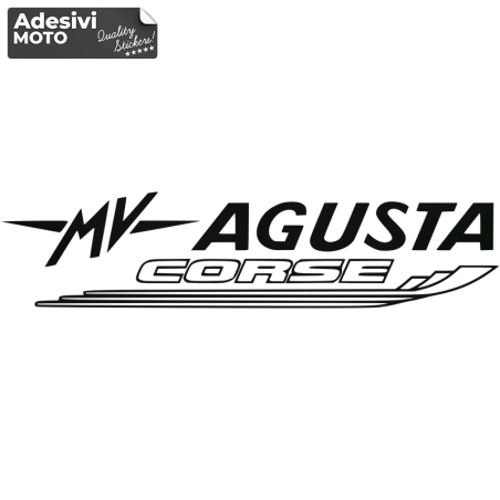 Adesivo "MV Agusta Corse" Serbatoio-Fiancate-Cupolino-Codone-Casco