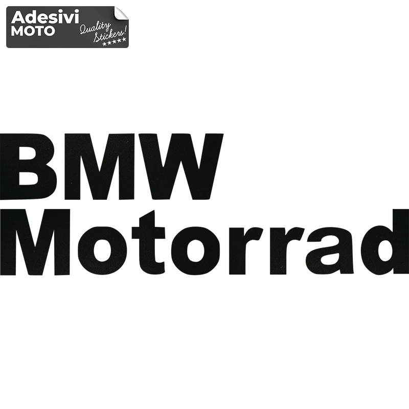 Autocollant "BMW Motorrad" Type 2 Réservoir-Valises-Casque-Aile