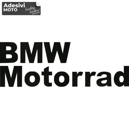 Adesivo "BMW Motorrad" Tipo 2 Serbatoio-Valigie-Casco-Parafango