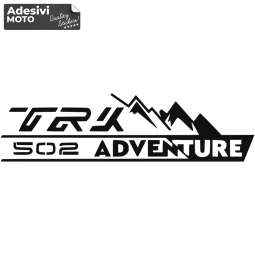 Autocollant "TRK 502 Adventure" + Montagnes Casque-Réservoir-Queue-Valises