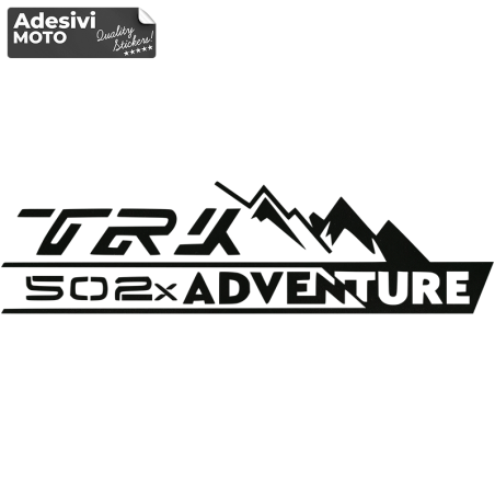 "TRK 502X Adventure" + Mountains Sticker Helmet-Fuel Tank-Tail-Fender-Suitcases