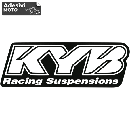 Adesivo "KYB Racing Suspension" Forcellone-Codone-Parafango-Casco