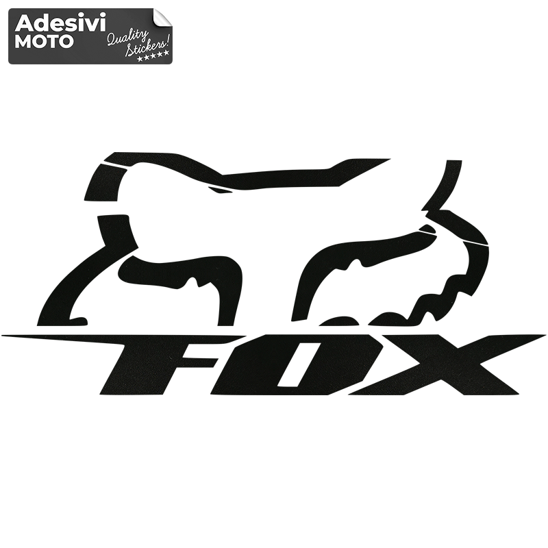 Logo + Fox Sticker Forks-Swingarm-Tail-Fender