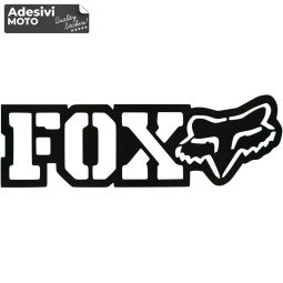 "Fox" + Logo Type 2 Sticker Forks-Swingarm-Fender-Tail