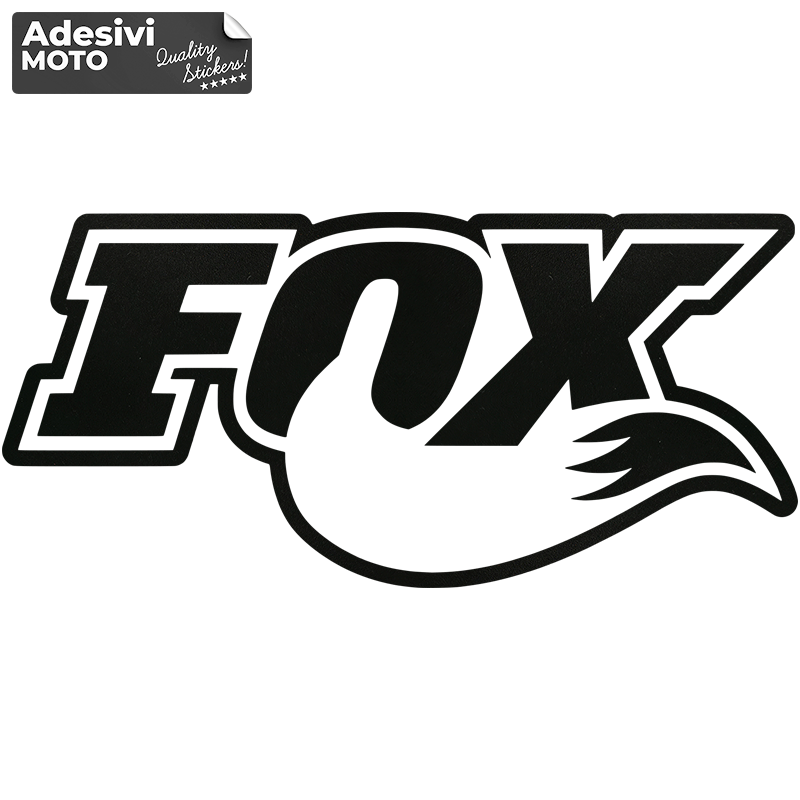 "Fox" Sticker Forks-Swingarm-Fender-Tail