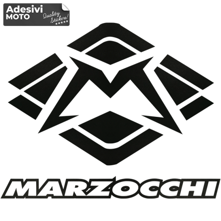 Autocollant Logo + "Marzocchi" Type 2 Fourchettes-Bras Oscillant-Aile-Queue