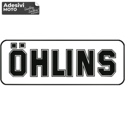 Adesivo "Ohlins" Tipo 2 Forcelle-Forcellone-Codone-Parafango