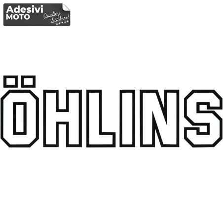 "Ohlins" Type 4 Sticker Forks-Swingarm-Tail-Fender