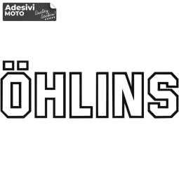 Autocollant "Ohlins" Type 4 Fourchettes-Bras Oscillant-Queue-Aile