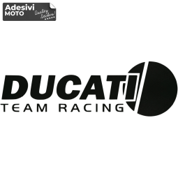 Autocollant "Ducati Team Racing" Type 2 Réservoir-Côtés-Carénage Inférieur-Queue-Casque