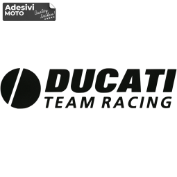Autocollant "Ducati Team Racing" Type 3 Réservoir-Côtés-Carénage Inférieur-Queue-Casque