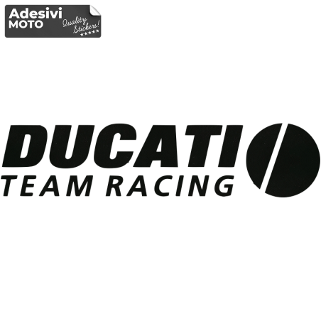Adesivo "Ducati Team Racing" Tipo 4 Serbatoio-Fiancate-Vasca-Codone-Casco