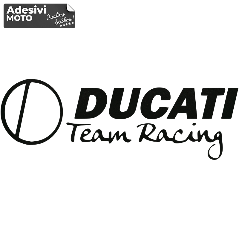 "Ducati Team Racing" Type 5 Sticker Fuel Tank-Sides-Tip-Tail-Helmet